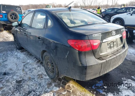 2010 Hyundai Elantra Blue from USA, damaged, VIN KMHDU4AD7AU021433